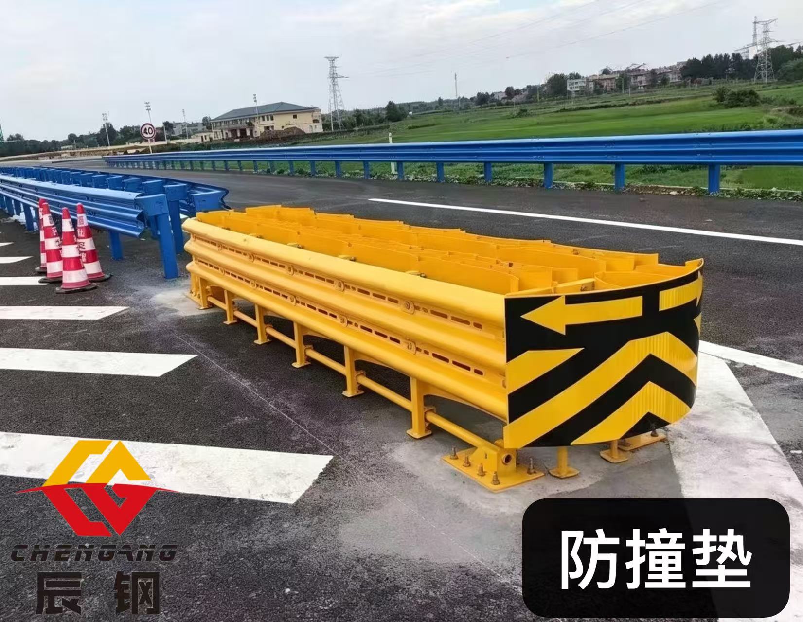 鹤壁市热镀锌波形护栏道路防撞护栏 - 厂家